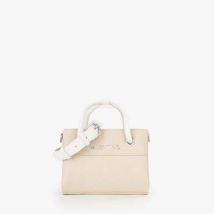 Sac à main Valentino Bags Sac Shopping Alexia Summer VBSA0D05 Naturale / Blanc