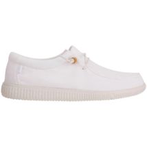 Mocassins Pitas - Wallabi washed - blanche
