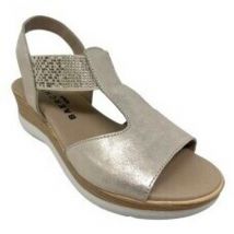 Sandales compensées Baerchi 40202 sandale femme dorée