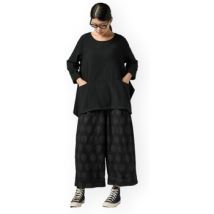 Pantalons large Wendy Trendy Trousers 240551 - Black