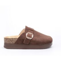 Sabots La Modeuse Tongs, mules pour femme - Marron -
