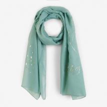Echarpe Lollipops Foulard vert aqua Sari