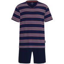 Ensembles de pyjama Götzburg Homme Pyjama Shorty Klima Aktiv