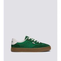 Baskets basses Cariuma TOCA nylon vert daim