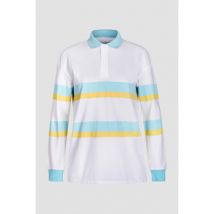 Polo Enorsia Polo Rugby à Rayures avec des Rayures Contrastées