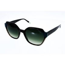Lunettes de soleil Comma femme 77234, Ecaille marron de forme Carré en acétate