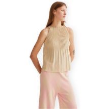 Blouses Compania Fantastica COMPAÑAI FANTÁSTICA Top 10309 - Beige