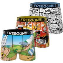 Boxers Freegun Lot de 3 boxers homme Asterix