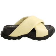 Mules Jil Sander Mules en cuir jaunes