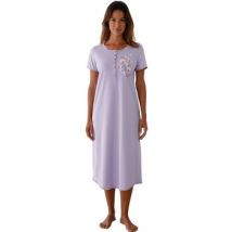 Chemises de nuit Daxon by - Chemise de nuit liquette longue