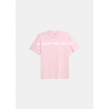 T-shirt Gertrude + Gaston T-shirt Leonce word - rose