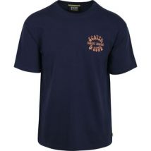 T-shirt Scotch & Soda Scotch Soda T-Shirt Backprint Marine