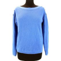 Pull Cache Cache Pull Taille 36 / S Bleu