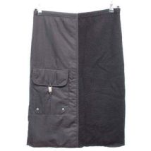 Jupes midi Manoukian Jupe Taille 40 / L Gris
