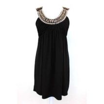 Robe courte Bonprix Collection Robe Taille 38 / M Noir