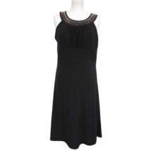 Robes midi Women Only Robe Taille 40 / L Noir