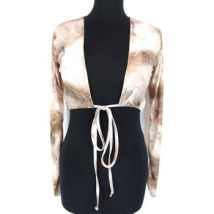 Blouses Pretty Little Thing Top Taille 36 / S Beige
