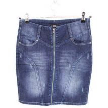 Jupes courtes No Excuse Jupe Taille 36 / S Bleu