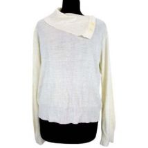 Pull La City Pull Taille 36 / S Blanc