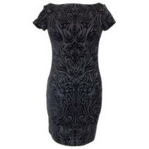 Robe courte Oodji Robe Taille 34 / XS Noir