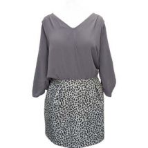 Robe courte Mamouchka Robe Taille 36 / S Gris
