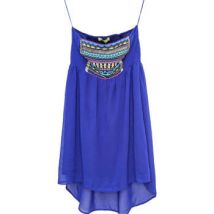 Robe courte Bershka Robe Taille 36 / S Bleu