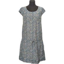 Robe courte Chemins Blancs Robe Taille 36 / S Bleu