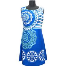 Robe courte 101 Idees Robe Taille 38 / M Bleu