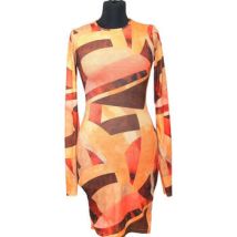 Robe courte Pretty Little Thing Robe Taille 34 / XS Orange