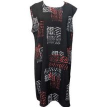 Robe courte Blancheporte Robe Taille 46 / XXXL Noir