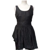 Robe courte Birds Of A Feather Robe Taille 38 / M Noir