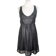 Robe courte Bershka Robe Taille 38 / M Noir