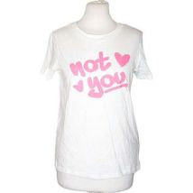 T-shirt Fb Sister Top/T-shirt Taille 34 / XS Blanc