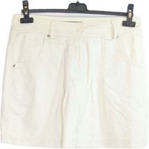 Jupes courtes Lucia Jupe Taille 38 / M Blanc