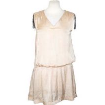 Robe courte Bizzbee Robe Taille 34 / XS Beige