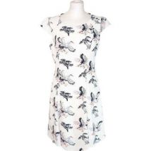 Robe courte Molly Bracken Robe Taille 36 / S Blanc