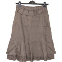 Jupes midi Mais Il Est Ou Le Soleil Jupe MAIS IL EST OU LE SOLEIL ? Taille 38 / M Marron