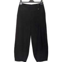 Pantalon Double Jeu Pantalon/Pantacourt Taille 38 / M Noir