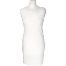 Robe Cc Fashion Robe Taille 38 / M Blanc