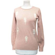 Pull Just One Pull/Gilet Taille 40 / L Rose