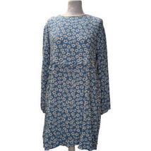 Robe courte Trendyol Robe Taille 38 / M Bleu