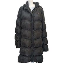 Manteau Fleur De Peau Manteau Taille 42 / XL Noir