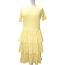 Robe courte Fb Sister Robe Taille 38 / M Jaune