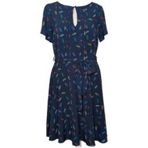 Robe courte Made In China Robe Taille 38 / M Bleu