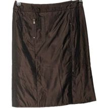 Jupes midi Manoukian Jupe Taille 38 / M Marron