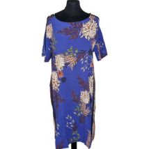 Robe courte Trendyol Robe Taille 38 / M Bleu