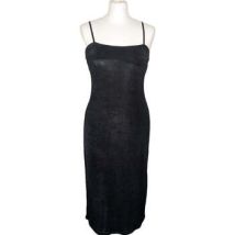 Robes midi La City Robe Taille 36 / S Noir