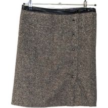 Jupes midi La City Jupe Taille 38 / M Noir