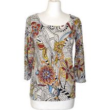 T-shirt Jacqueline Riu Pull/Gilet Taille 36 / S Blanc