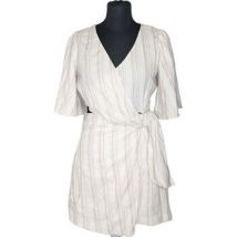 Robe courte Zara Combinaison Taille 34 / XS Beige